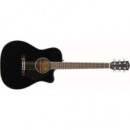 Guitarra FENDER Electroacustica CC-60SCE Negra Fis