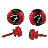 Sujeta Correa FENDER Infinity Strap Locks Roja