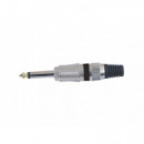 Conector OMNITRONIC Jack Mono 6,3MM Aereo