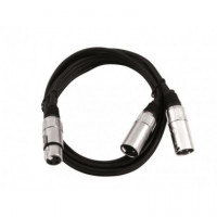 Cable OMNITRONIC Xlr Hembra a 2 Xlr Machos 1,5 Mt