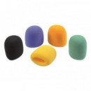 Espuma Microfono OMNITRONIC 40-50 Mm Set 5 Colores