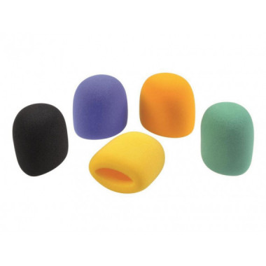 Espuma Microfono OMNITRONIC 40-50 Mm Set 5 Colores
