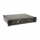 Amplificador OMNITRONIC 100V 120 W 6 Zonas 2 Mic +