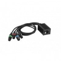 Adaptador EUROLITE 4CH Xlr Hembra a RJ45 Dmx