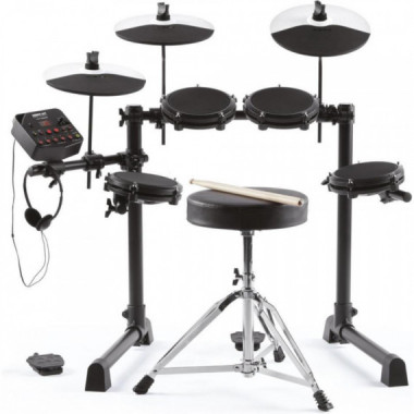 Bateria Electronica ALESIS 4 Pad 3 Platos Pedal Bo