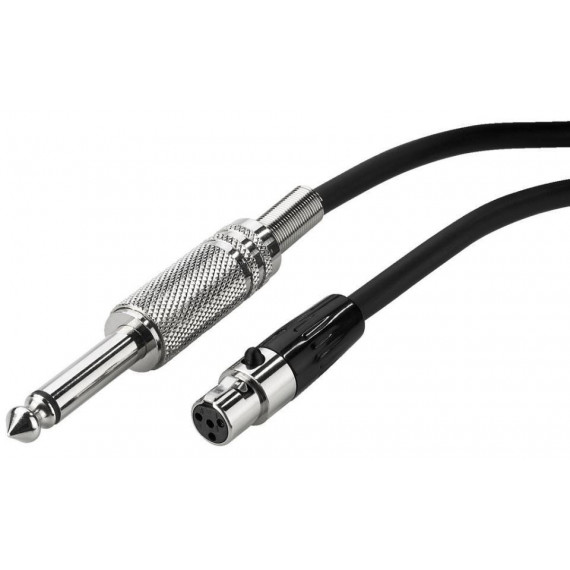 Cable JTS Mini Xlr-jack 80CM Petaca
