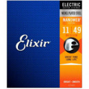 Juego Cuerdas ELIXIR Electrica Nanoweb M 011 -049