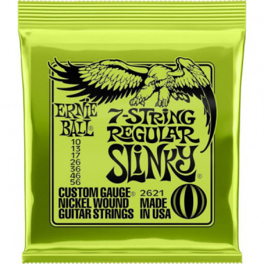 Juego Cuerdas ERNIEBALL Electrica Slinky Nickel 0
