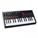 Teclado M Audio Controlador 32 Miniteclas 8PADS Rg  M-AUDIO