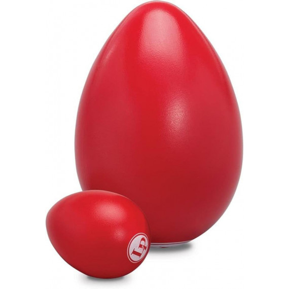 Huevo Lp Shaker Big Egg Diametro 7,6 Cm Rojo  LATIN PERCUSION