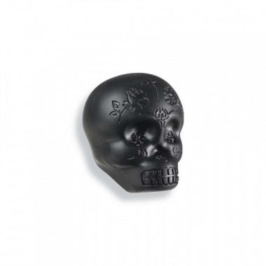 Shaker Lp Sugar Skull Forma de Craneo Negro  LATIN PERCUSION