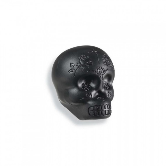 Shaker Lp Sugar Skull Forma de Craneo Negro  LATIN PERCUSION