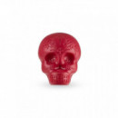 Shaker Lp Forma de Craneo Rojo  LATIN PERCUSION