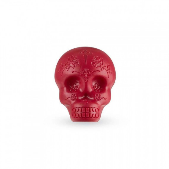 Shaker Lp Forma de Craneo Rojo  LATIN PERCUSION