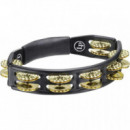 Pandereta Lp Mano Cyclop Brass Negra  LATIN PERCUSION