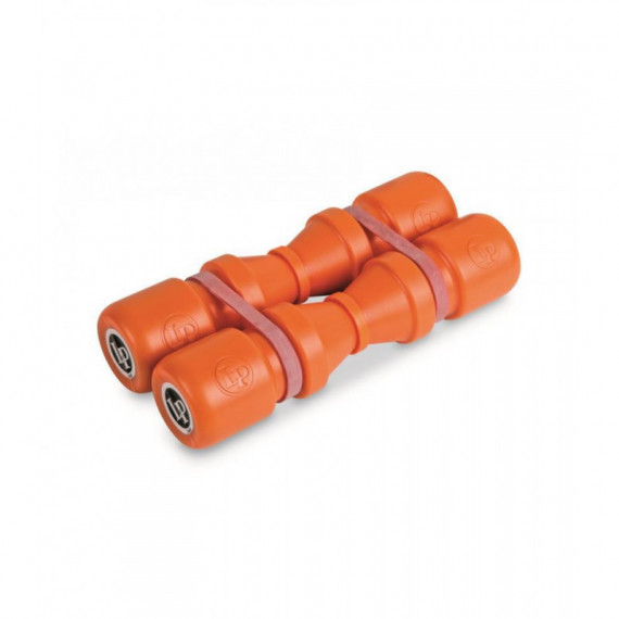Shaker Lp Duoshake Naranja 16.5 Cm para Directo  LATIN PERCUSION
