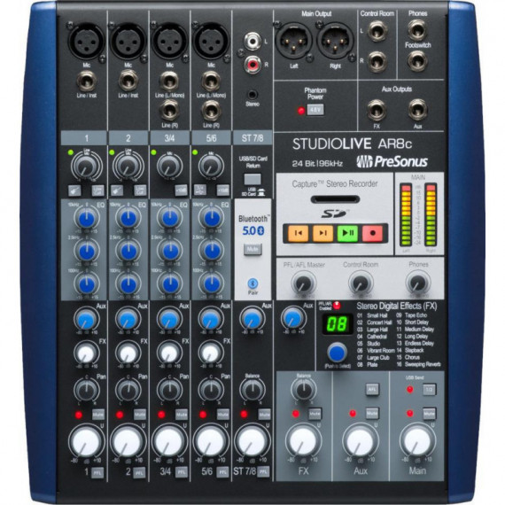 Mesa Mezclas PRESONUS Studiolive 4MIC 3 St.fx Blue