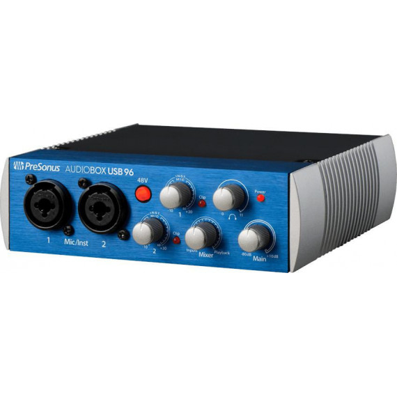 Interface PRESONUS 2 X 2 USB 96 Khz 2 Mic 48V 25 a