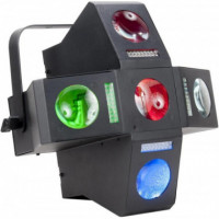 Efecto Ilumin AMERICAN DJ Moonflower+flash 25X1W R