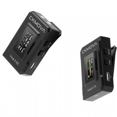 Sistema Inalambrico CKMOVA Vocal Dual Canal Input