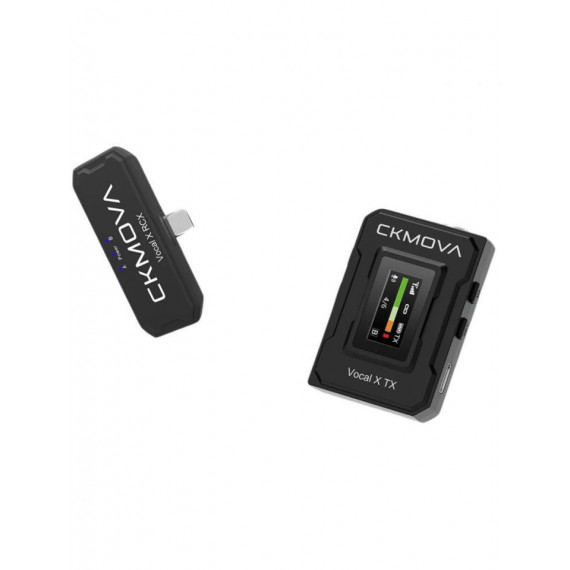 Sistema Inalambrico CKMOVA Vocal Dual Canal Plug P