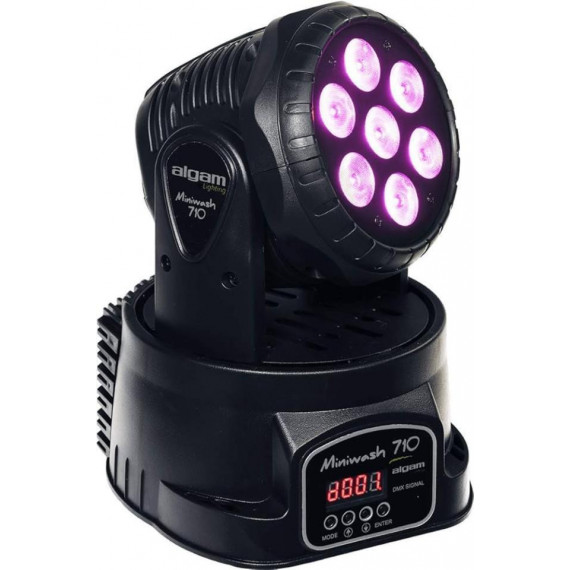 Movil Algam Miniwash Led 7 X 10 W Rgbw   ALGAM ILUMINACION