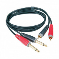 Cable KLOTZ Mini Jack St - 2JACK 1M