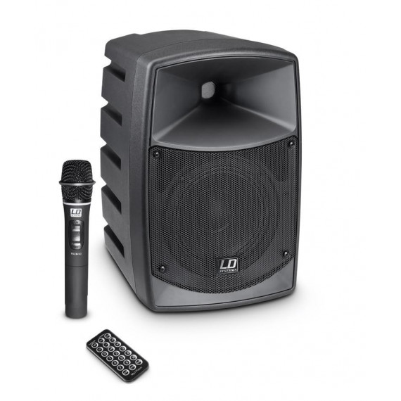Columna Ld 6P USB Sd BLUETOOTH Mic Inal. Bateria 5  LD SYSTEM