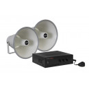 Bocina FONESTAR Pack 2 BOC.FE-1210 + Amplificador