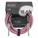 Cable FENDER Jack Jack 5,5 Metros Burgundy Mist