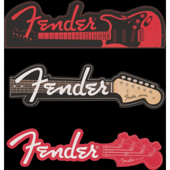 MARCA PAGINAS FENDER SET 3 PC JAGUAR JAZZ STRATOCA
