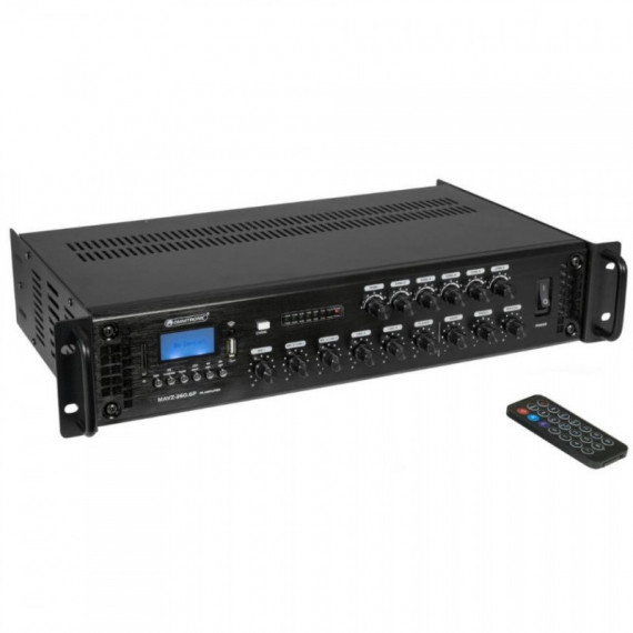 Amplificador Omnirtonic USB MP3 BLUETOOTH 360W 100  OMNITRONIC