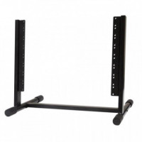 Rack PROEL 8 Unidades Metalico Mesa Negro
