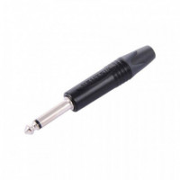 Conector NEUTRIK Jack Mono Aereo Negro
