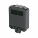 Tapa Conector NEUTRIK Serie D Chasis con Bisagra