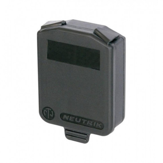 Tapa Conector NEUTRIK Serie D Chasis con Bisagra