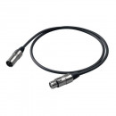 Cable Microfono PROEL Xlr Macho Xlr Hembra 6 Metro