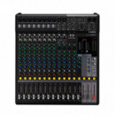 Mesa Mezclas YAMAHA 16CH(8MIC+4STEREO) con Efecto