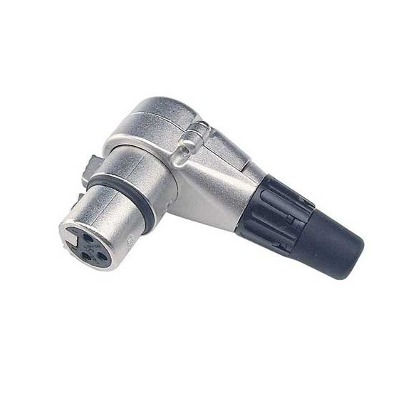 Conector NEUTRIK Xlr Hembra Aerea Acodado