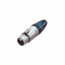Conector NEUTRIK Xlr Hembra Aerea 3 Pins