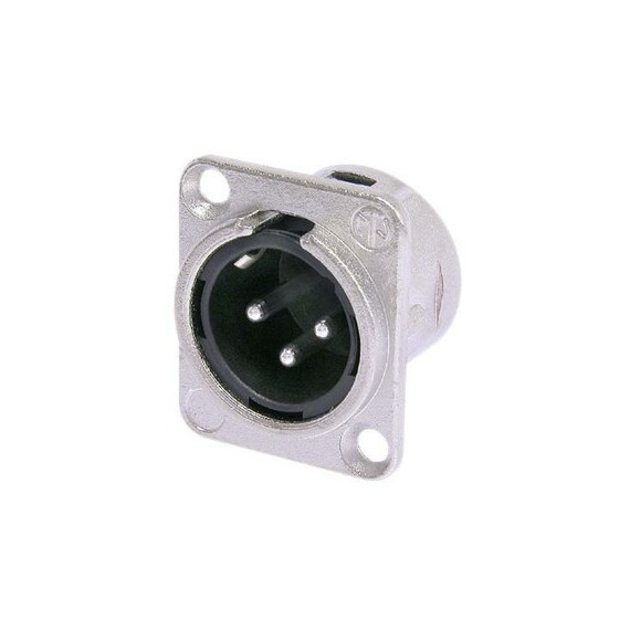 Conector NEUTRIK Xlr Macho Chasis 3 Pins