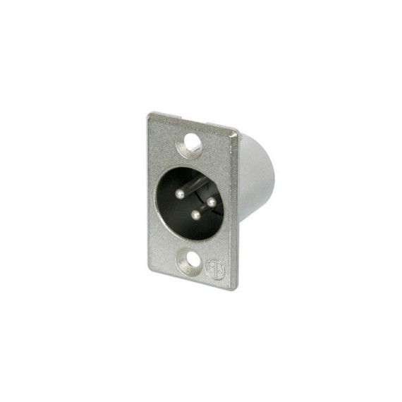 Conector NEUTRIK Xlr Macho Chasis 3 Pins