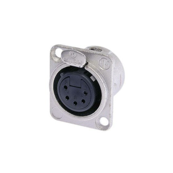 Conector NEUTRIK Xlr Hembra Chasis 5 Pins