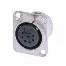 Conector NEUTRIK Xlr Hembra Chasi 7 Pins