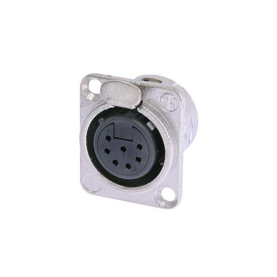 Conector NEUTRIK Xlr Hembra Chasi 7 Pins