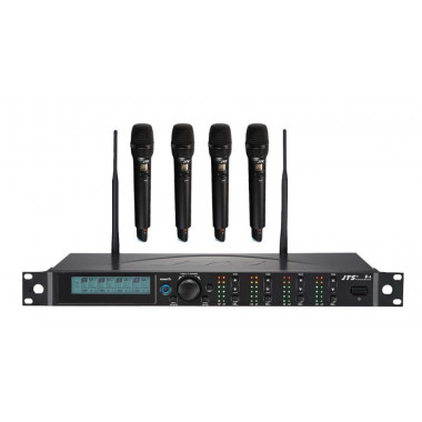 MICROFONO INAL. JTS 4 MICROFONO MANO 1 RECEPTOR 