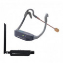 Microfono Inal JTS Craneal Lcd 81 Ch Receptor Xlr