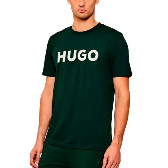 Camiseta Regular Fit  con Logo Estampado  HUGO BOSS