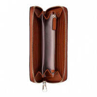 Cartera Grande con Cremallera Alrededor y Logotipo  LIU JO