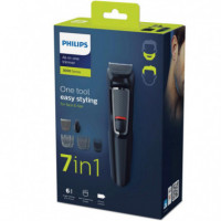 PHILIPS MG3720/15 Recortadora con 7 Accesorios Recargable